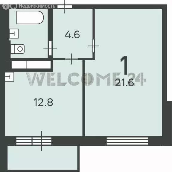 1-комнатная квартира: Москва, Балаклавский проспект, 17 (43.1 м) - Фото 1