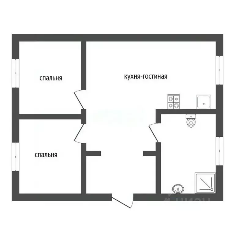 Дом в Ярославская область, Рыбинск Переборский п/р, пос. Переборы,  ... - Фото 2