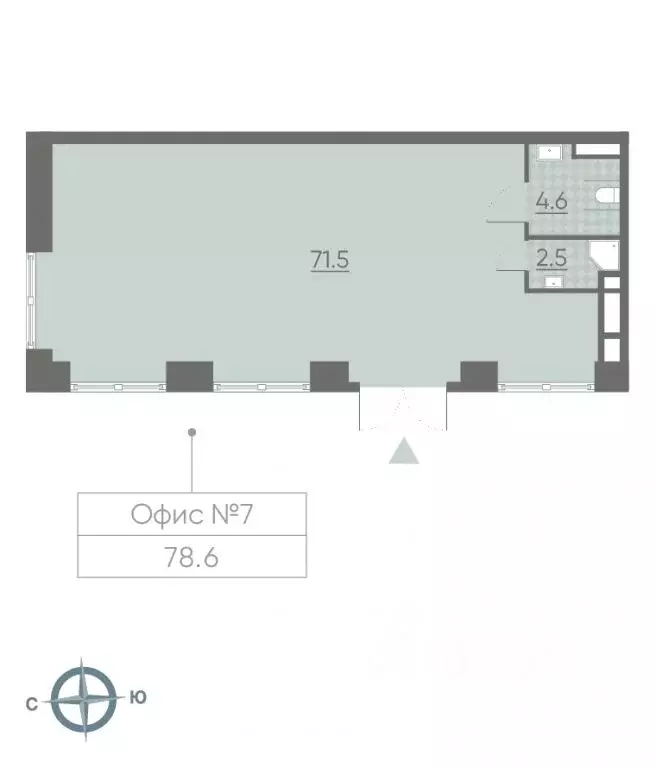 Помещение свободного назначения в Москва ул. Борисовские Пруды, 1 (78 ... - Фото 1