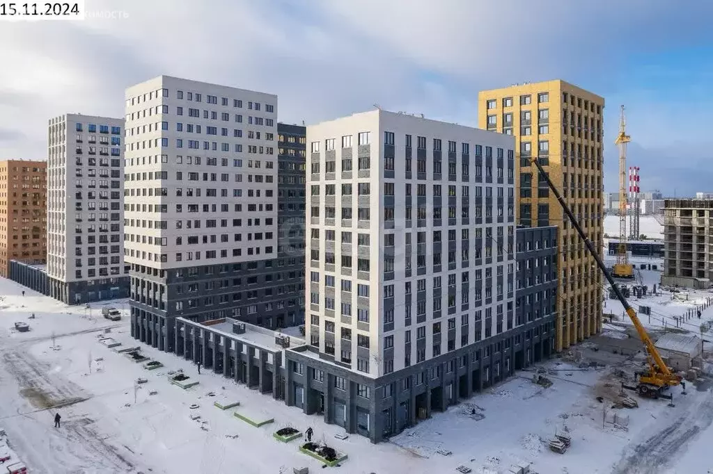 1-комнатная квартира: Тюмень, улица Новосёлов, 90 (35 м) - Фото 1