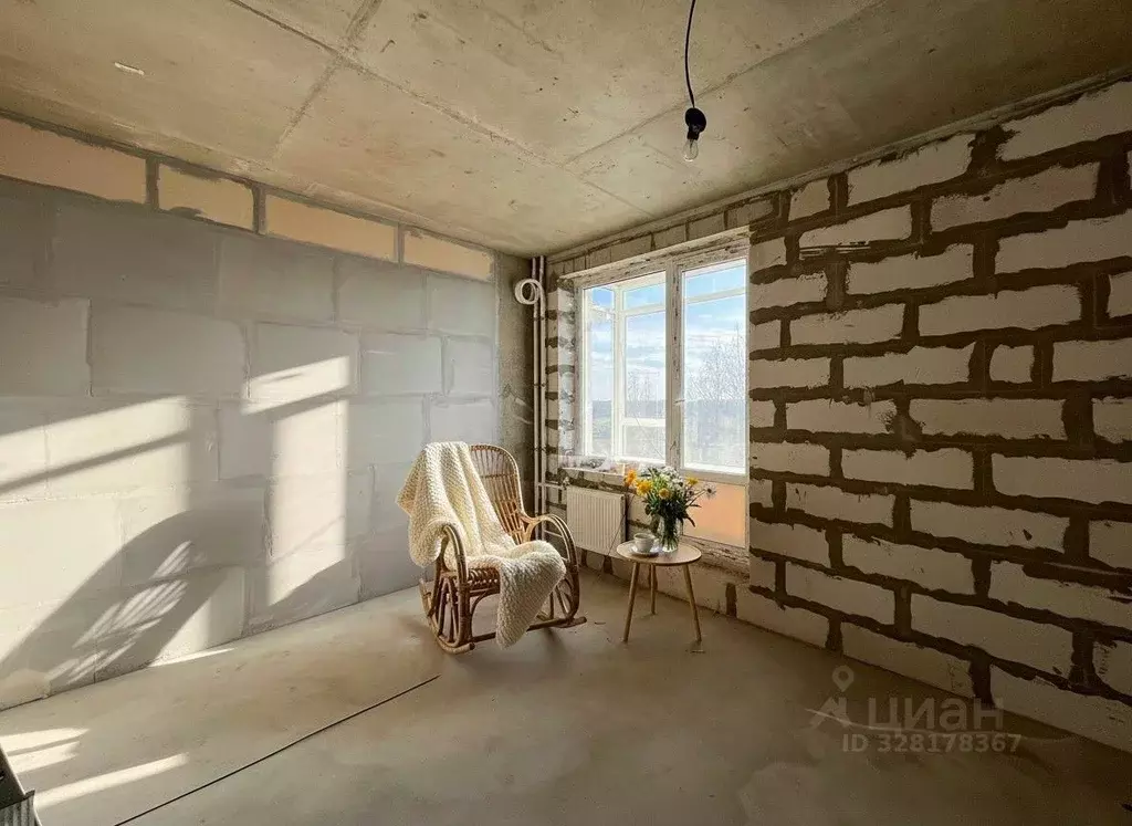 1-к кв. Ленинградская область, Всеволожский район, Агалатовское с/пос, ... - Фото 1