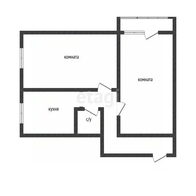 2-к кв. Костромская область, Кострома Венеция мкр, 16 (53.8 м) - Фото 2