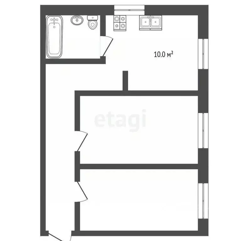 3-к кв. Ярославская область, Тутаевский муниципальный округ, ... - Фото 2