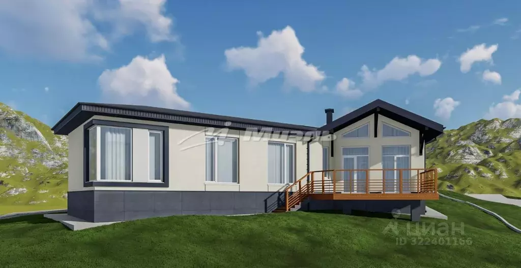 Дом в Крым, Симферопольский район, Перовское с/пос, Межгорье СПК ул. ... - Фото 1