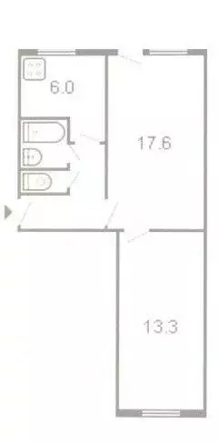 2-к кв. Хабаровский край, Хабаровск Кооперативная ул., 1 (48.6 м) - Фото 1