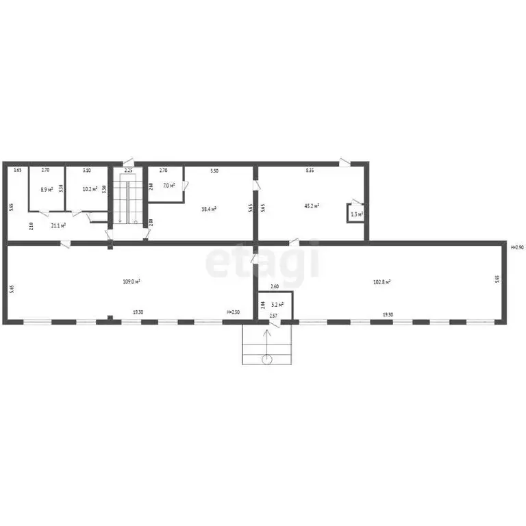 Помещение свободного назначения (350.1 м) - Фото 1