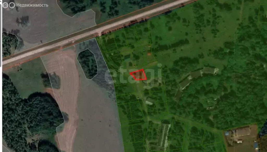 Участок в Новосибирский район, село Боровое (5.17 м) - Фото 1