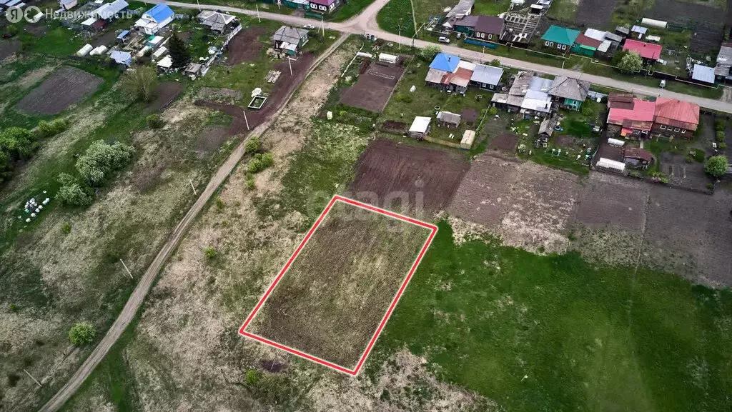 Участок в село Рыбалово, Октябрьская улица (7 м) - Фото 1