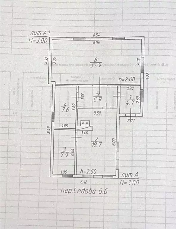 Дом в Омская область, Омск пер. Седова, 6 (80 м) - Фото 2