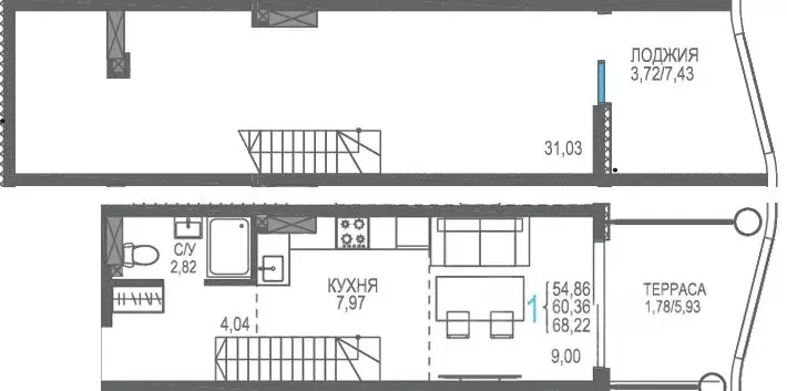 Студия Крым, Сакский район, Лесновское с/пос, с. Прибрежное Розовое ... - Фото 1
