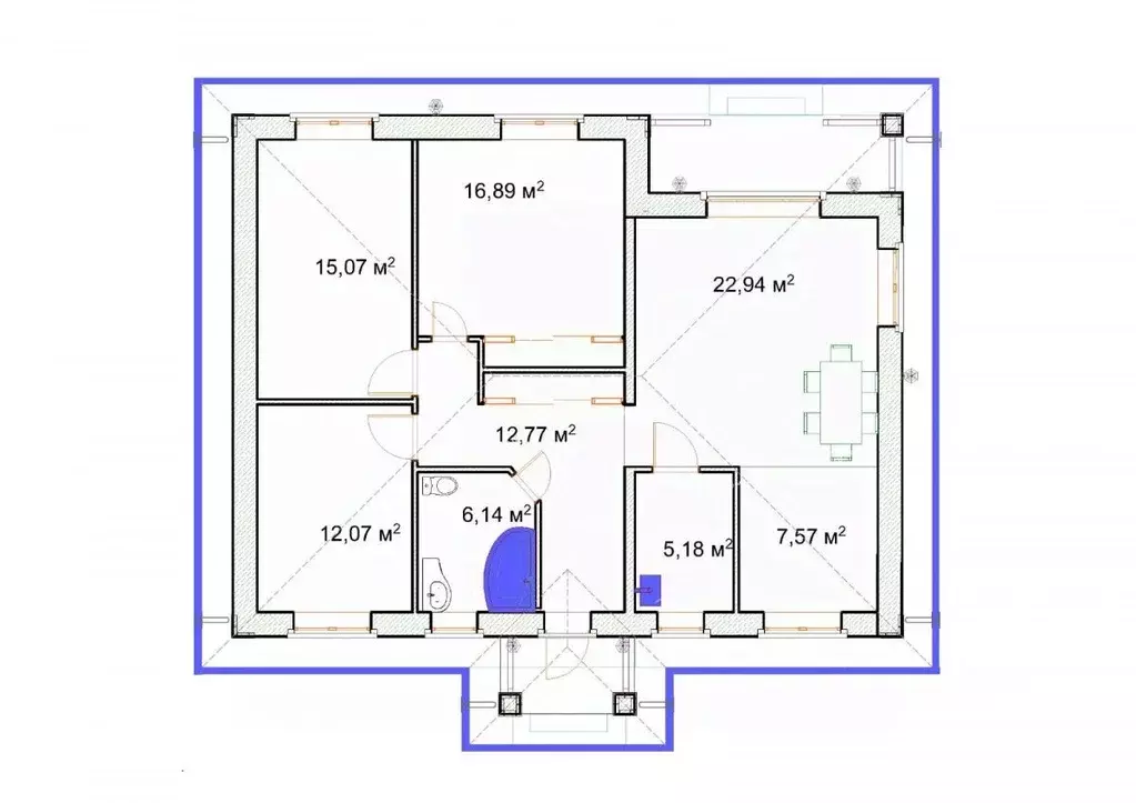 Дом в Тульская область, Тула городской округ, д. Харино ул. Калиновая ... - Фото 1