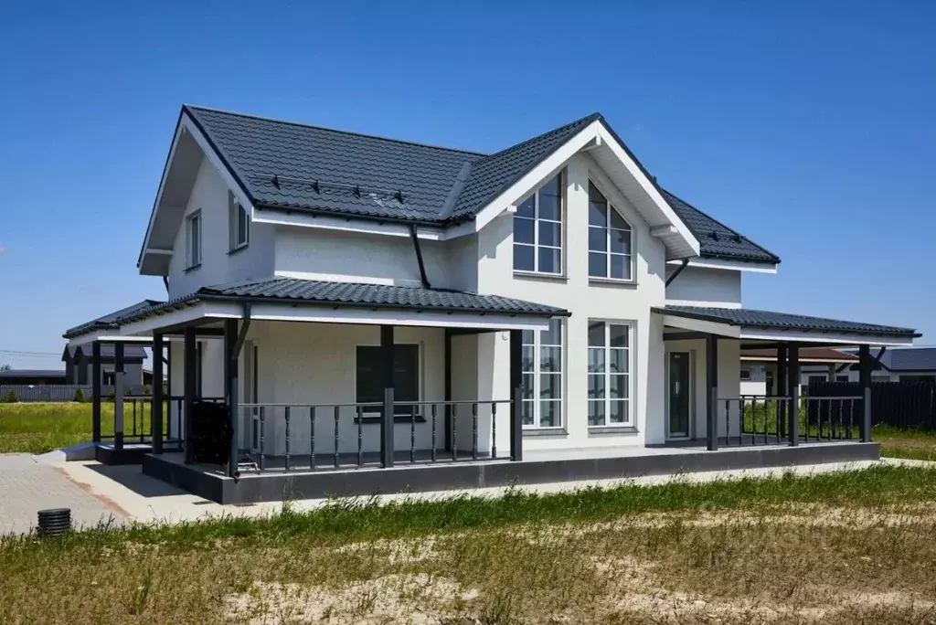 Коттедж в Ленинградская область, Тосненский район, Федоровское ... - Фото 1