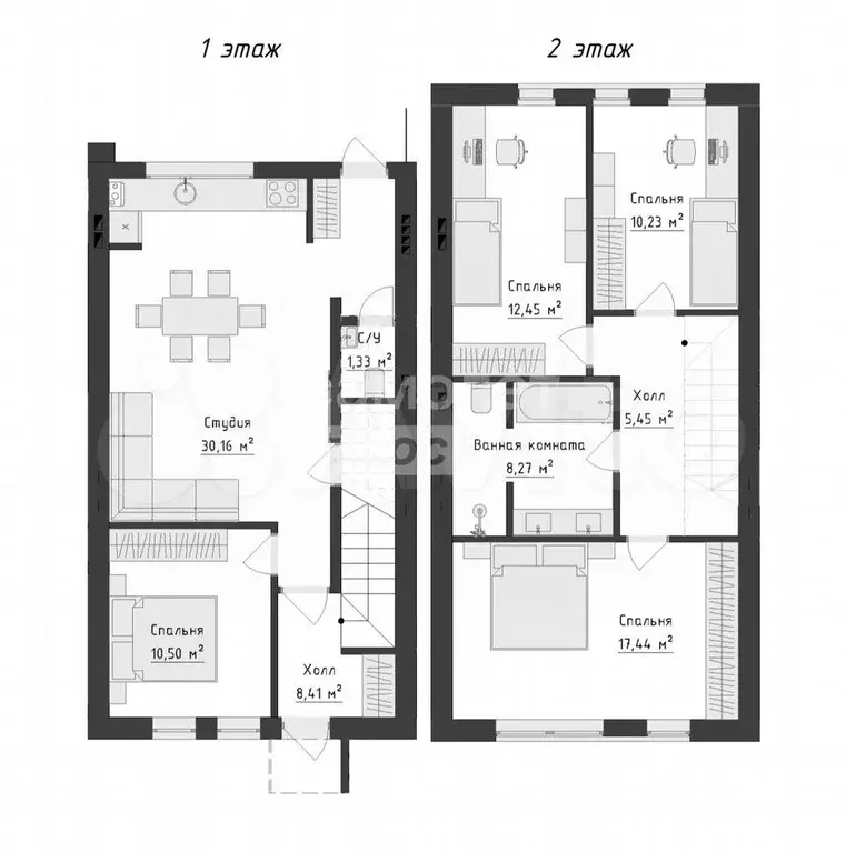 3-к. квартира, 110 м, 1/2 эт. - Фото 0