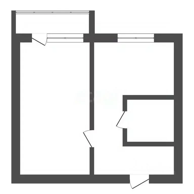 1-к кв. Амурская область, Тында ул. Московских строителей, 3 (33.4 м) - Фото 1