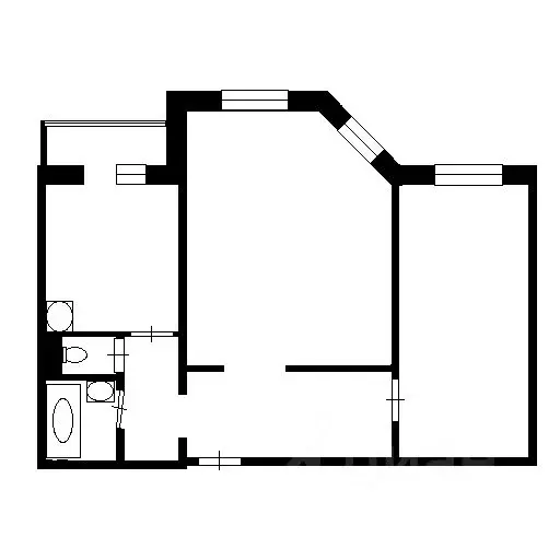 2-к кв. Челябинская область, Кыштым ул. Карла Либкнехта, 141 (63.2 м) - Фото 2