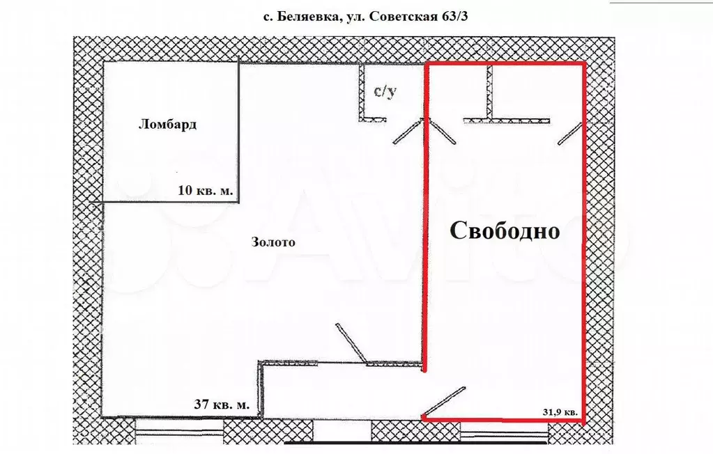 Свободного назначения, 31 м - Фото 0