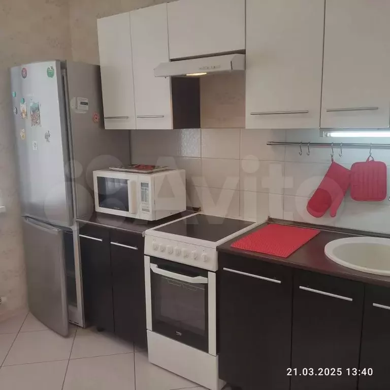 1-к. квартира, 40 м, 21/25 эт. - Фото 1