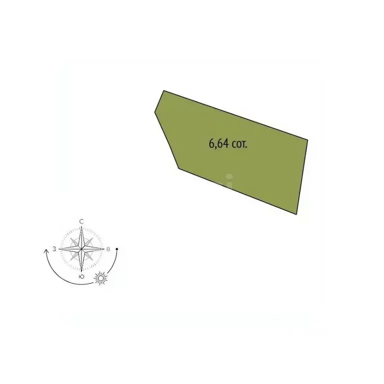 Участок в Белгородская область, Белгородский район, Ериковское с/пос, ... - Фото 2