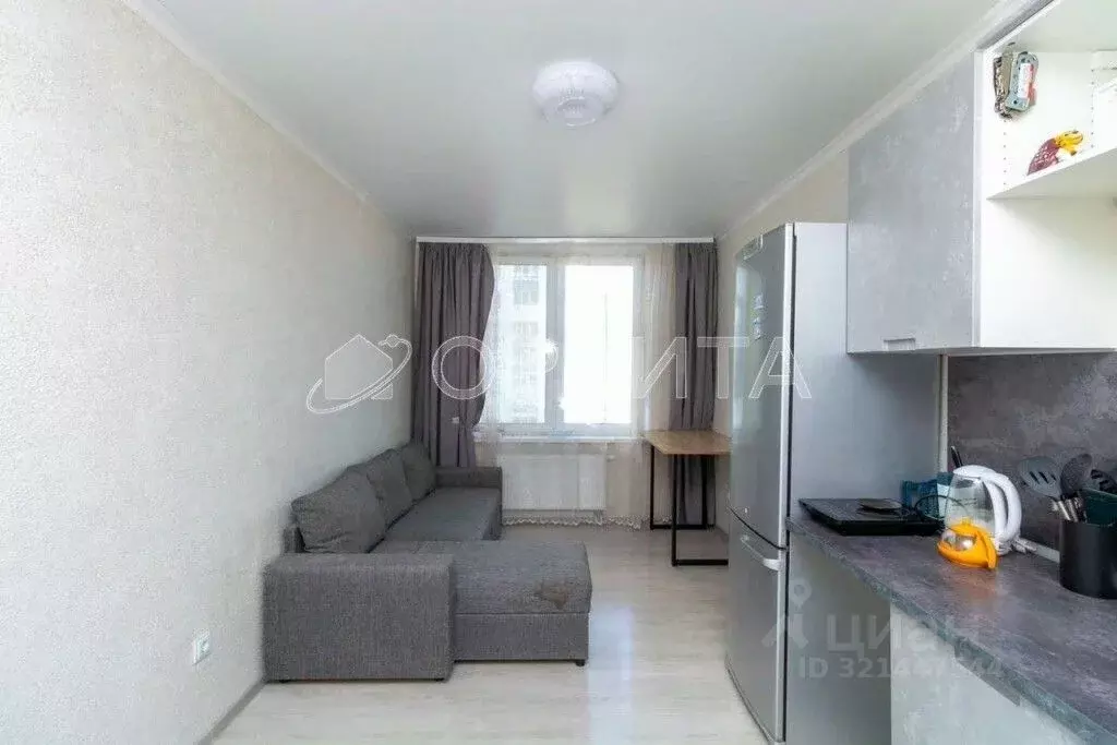 1-к кв. Тюменская область, Тюмень ул. Ветеранов Труда, 9Ак3 (33.2 м) - Фото 1