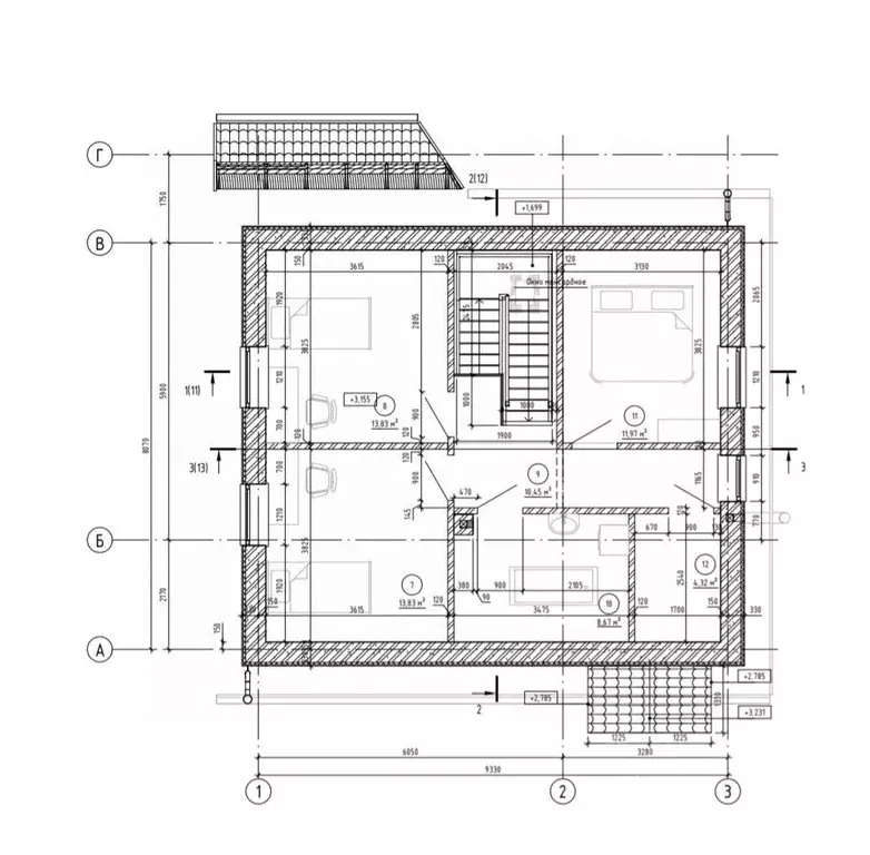 Коттедж в Ленинградская область, Тосненский район, Федоровское ... - Фото 2