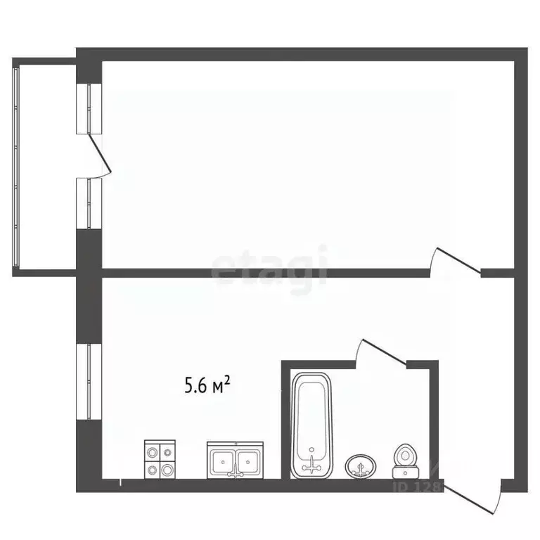 1-к кв. Нижегородская область, Нижний Новгород Ошарская ул., 63 (31.5 ... - Фото 1
