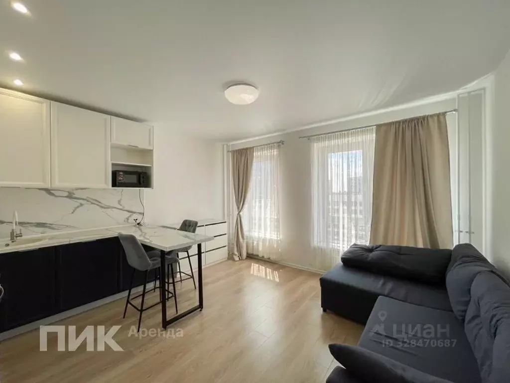 Студия Москва ул. Малое Понизовье, 3 (25.0 м) - Фото 1