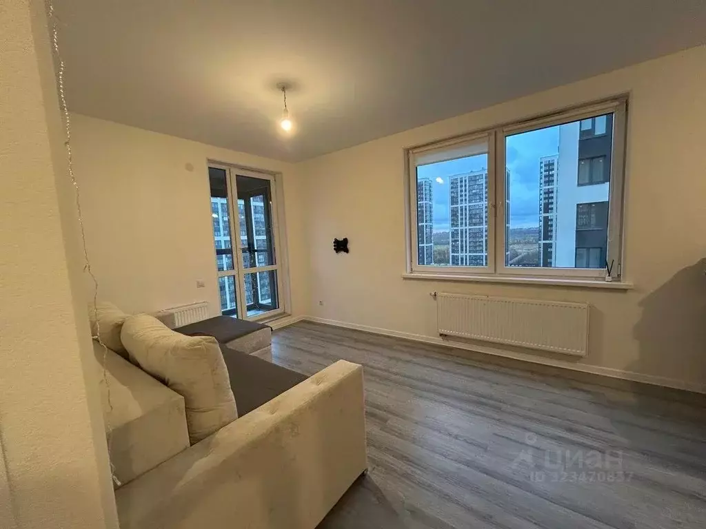 1-к кв. Ленинградская область, Всеволожский район, пос. Бугры ул. ... - Фото 1