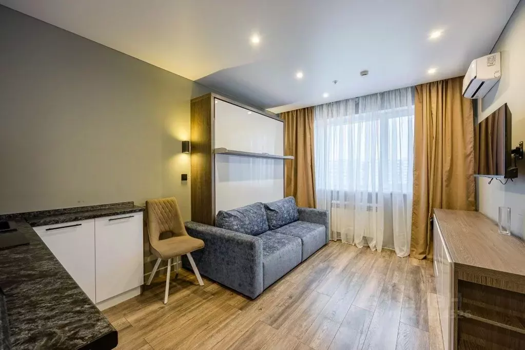 Студия Москва Ленинский просп., 158С3 (19.5 м) - Фото 1