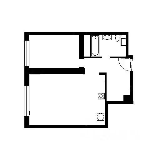 2-к кв. Москва 4-й Верхний Михайловский проезд, 1 (54.0 м) - Фото 1