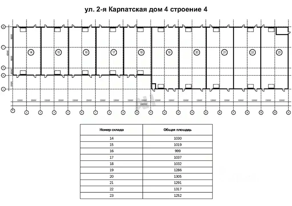 Производственное помещение в Москва ул. 2-я Карпатская, вл4 (11568 м) - Фото 1