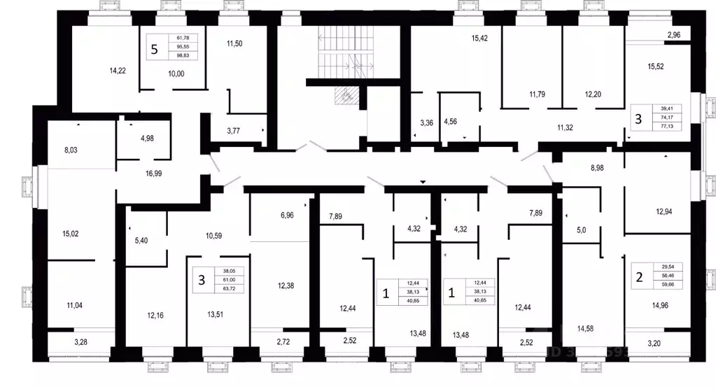 5-к кв. Волгоградская область, Волгоград ул. Землячки, 60 (98.83 м) - Фото 2