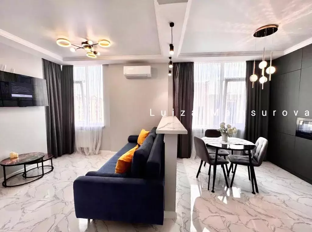 1-к кв. Северная Осетия, Владикавказ ул. Астана Кесаева, 48Дк1 (41.6 ... - Фото 2