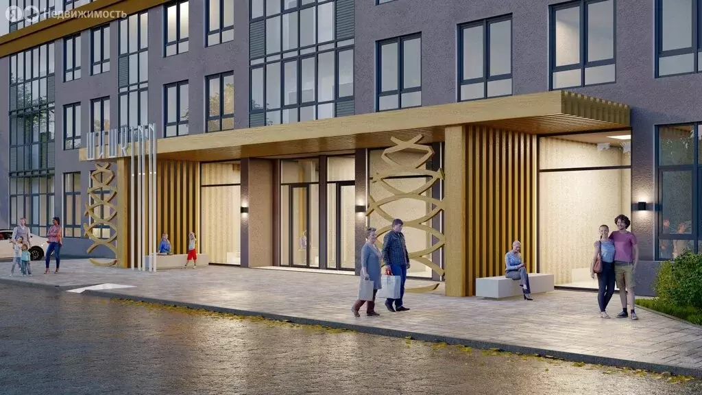 1-комнатная квартира: Верхняя Пышма, ЖК Шишкин Арт (39.22 м) - Фото 2