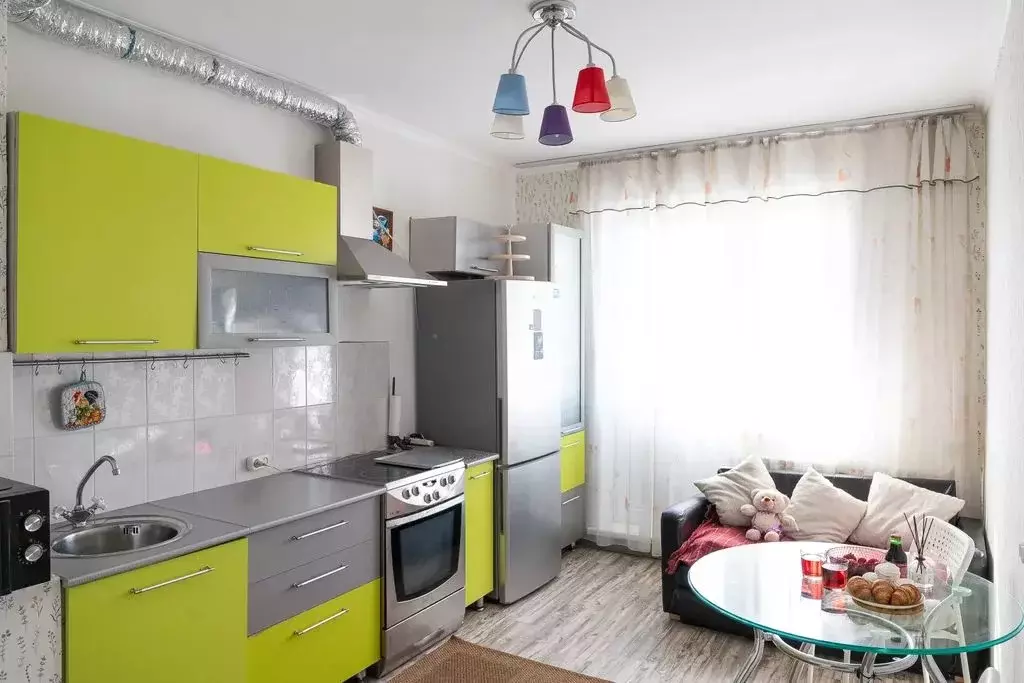 1-к кв. Красноярский край, Красноярск ул. Алексеева, 115 (49.0 м) - Фото 1