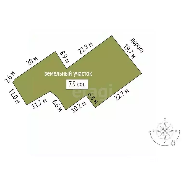 Участок в Краснодарский край, Геленджик городской округ, с. Адербиевка ... - Фото 2
