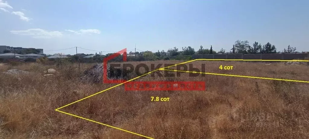 Участок в Севастополь Первомайское садоводческое товарищество, 37 (4.0 ... - Фото 1