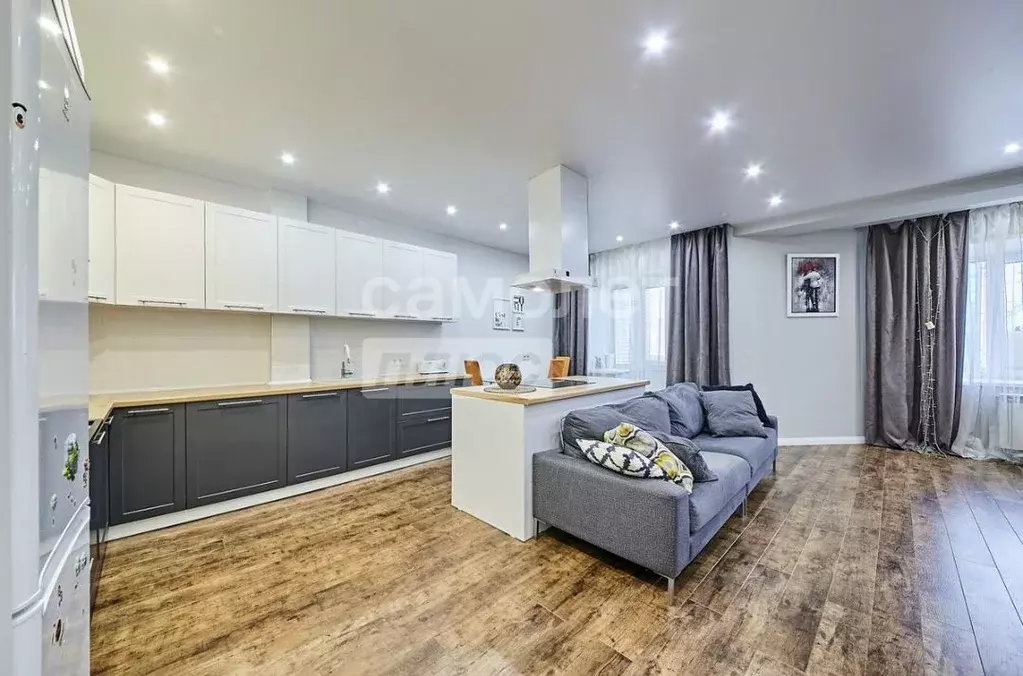 3-к кв. Томская область, Томск Красноармейская ул., 51/1 (90.9 м) - Фото 1