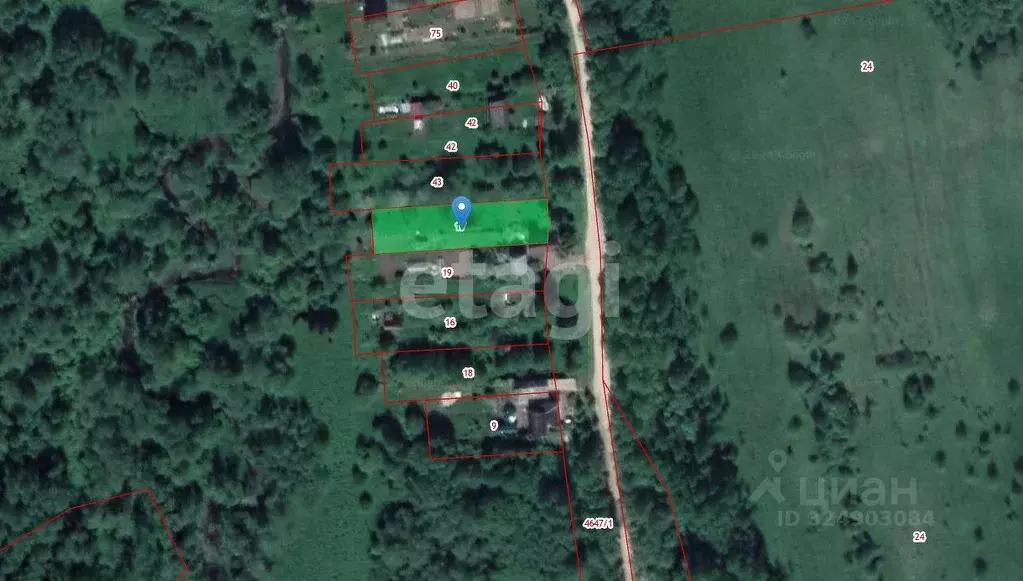 Участок в Ленинградская область, Волхов Виковщина мкр,  (10.0 сот.) - Фото 1