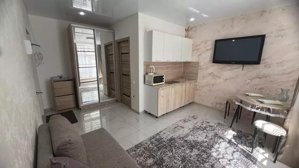 Студия Краснодарский край, Сочи ул. Яна Фабрициуса, 66литБ1 (20.0 м) - Фото 0