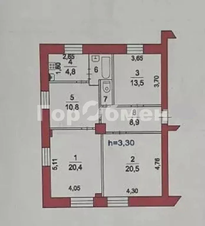 Продается 3-комнатная квартира - Фото 0