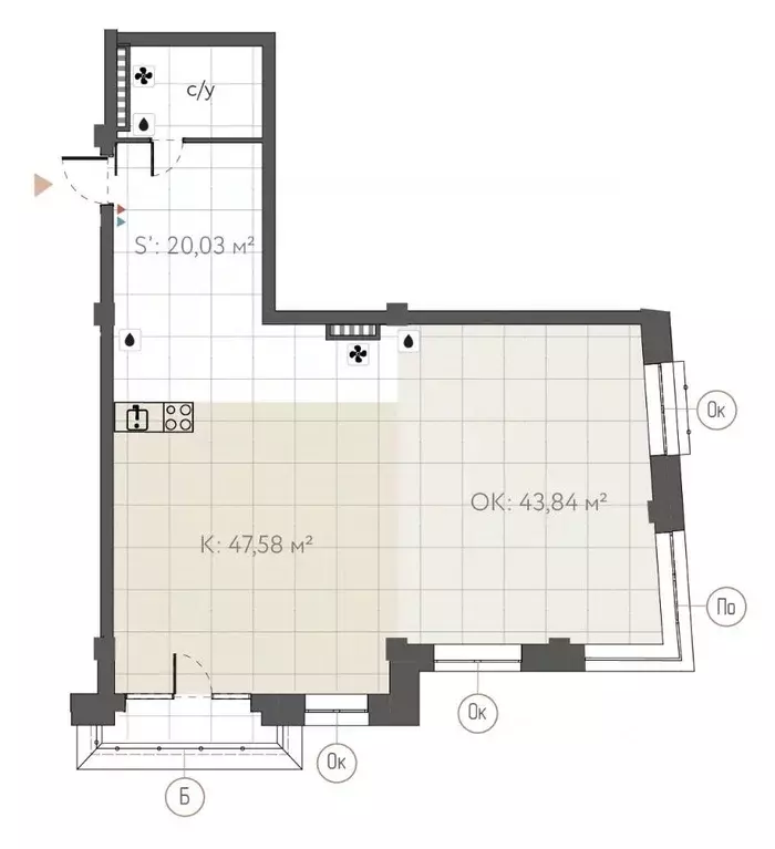 3-к кв. Иркутская область, Иркутск ул. Сурикова, 21А (122.7 м) - Фото 0