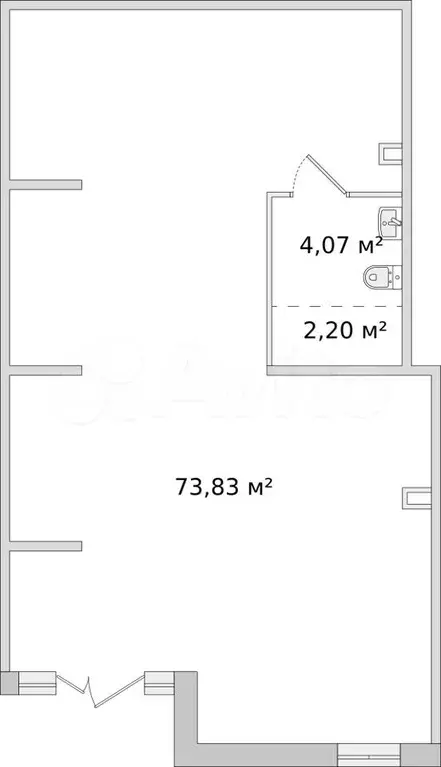 Продам помещение свободного назначения, 80.1 м - Фото 0