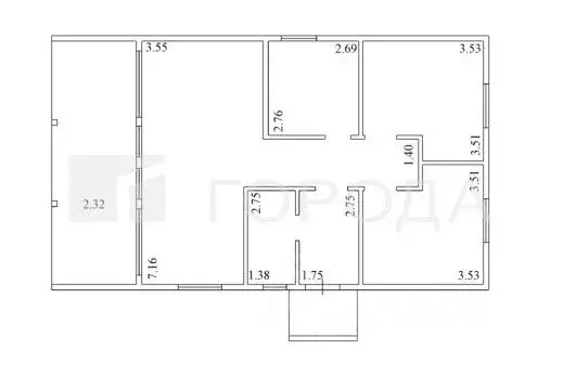 Дом в Новосибирская область, Коченево рп ул. Ермака (92 м) - Фото 2