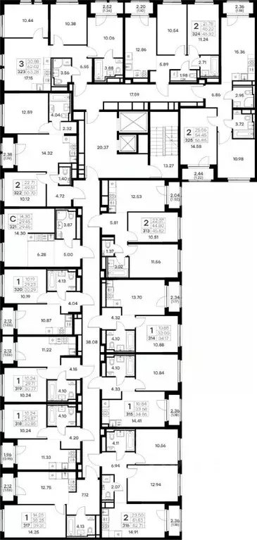 1-к кв. Владимирская область, Владимир Глоракс Октябрьский жилой ... - Фото 2