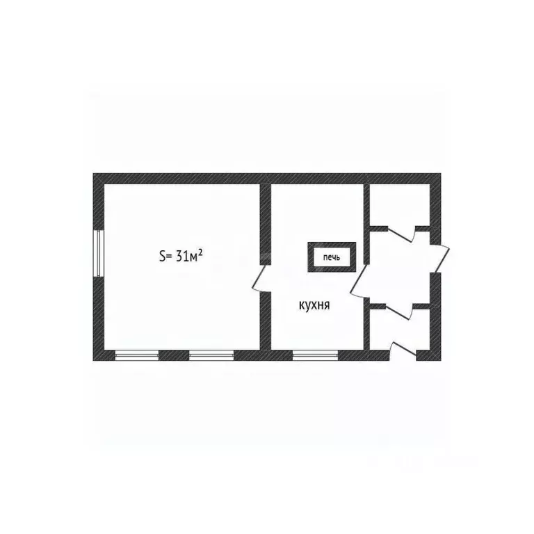 Дом в Брянская область, Суземский район, Алешковичское с/пос, д. ... - Фото 2