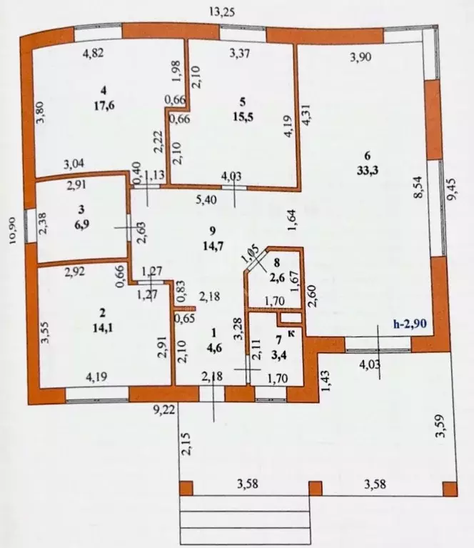 Дом в Брянская область, Клинцы ул. Владимира Селезнева, 6 (113 м) - Фото 1