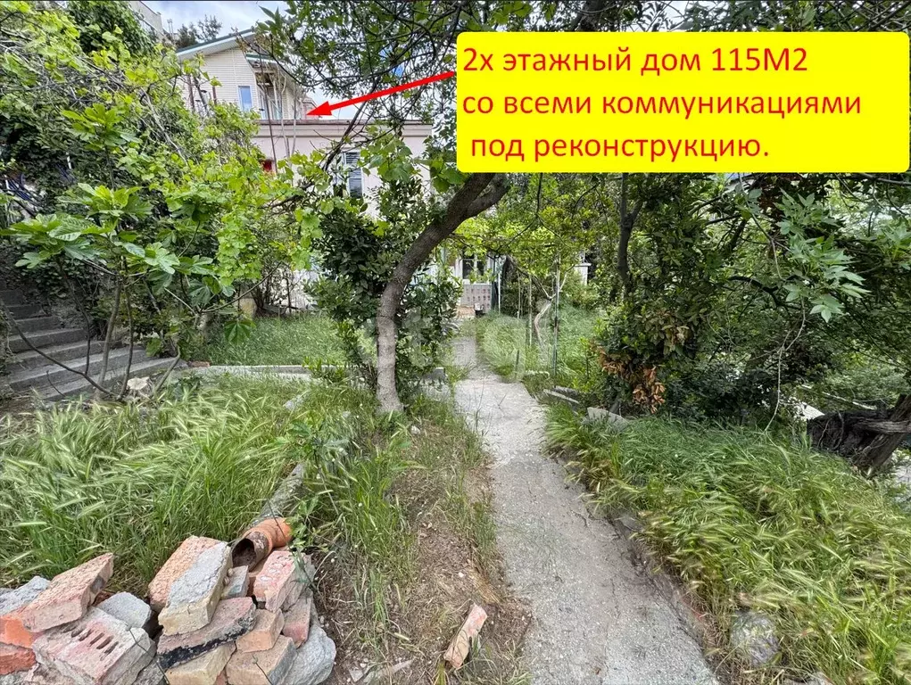 Участок в Крым, Ялта ул. Дарсановский въезд (10.0 сот.) - Фото 1