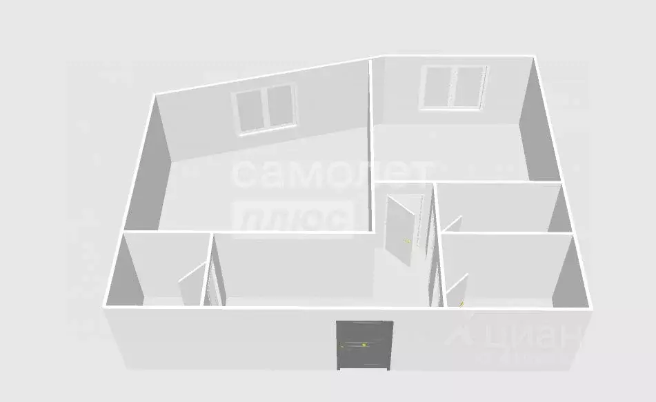 1-к кв. Коми, Сыктывкар ул. Водопьянова, 4 (41.8 м) - Фото 2