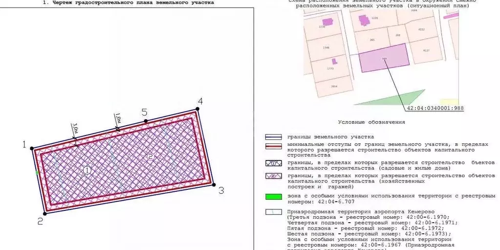 Участок в Кемеровская область, Кемеровский муниципальный округ, с. ... - Фото 1