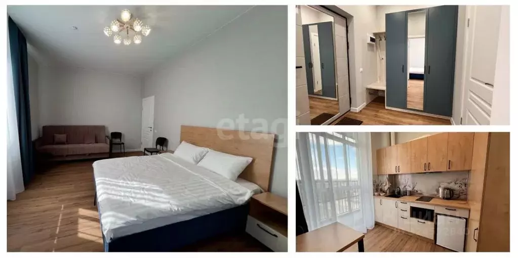 Студия Новосибирская область, Новосибирск Автогенная ул., 75 (25.8 м) - Фото 1